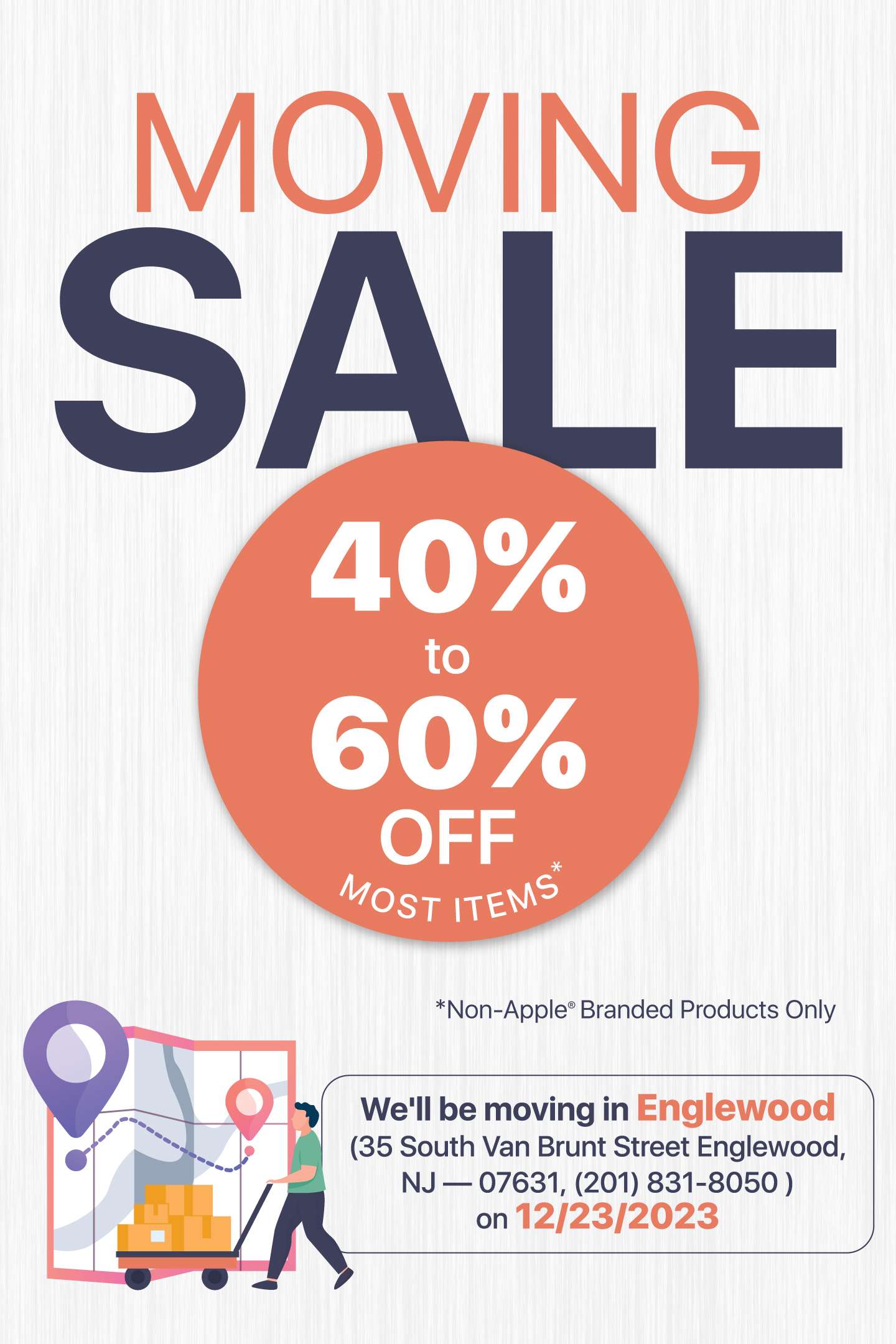 Moving-Sale Flyer | istore